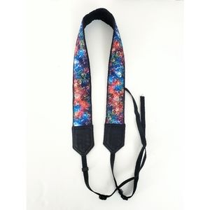 Bubble Galaxy Camera Strap